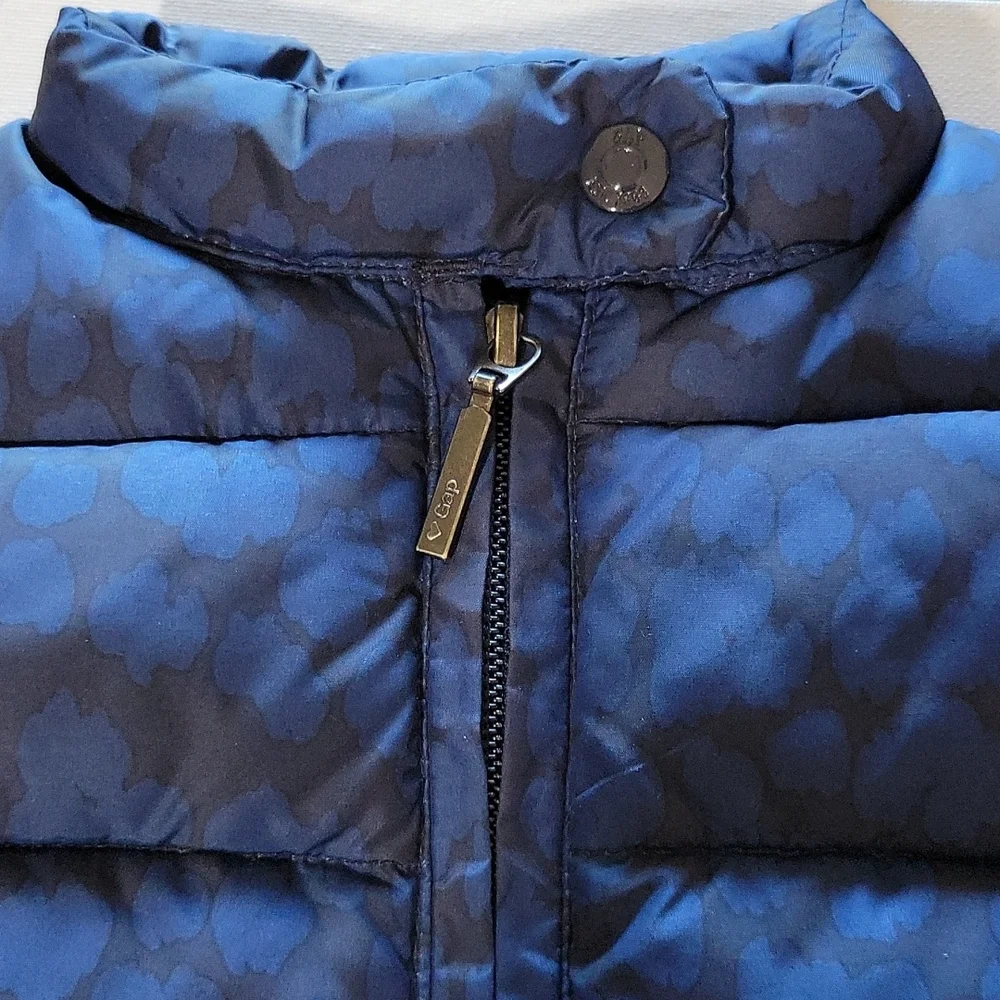 BABY GAP pattern Puffer Vest Toddler 12-18M